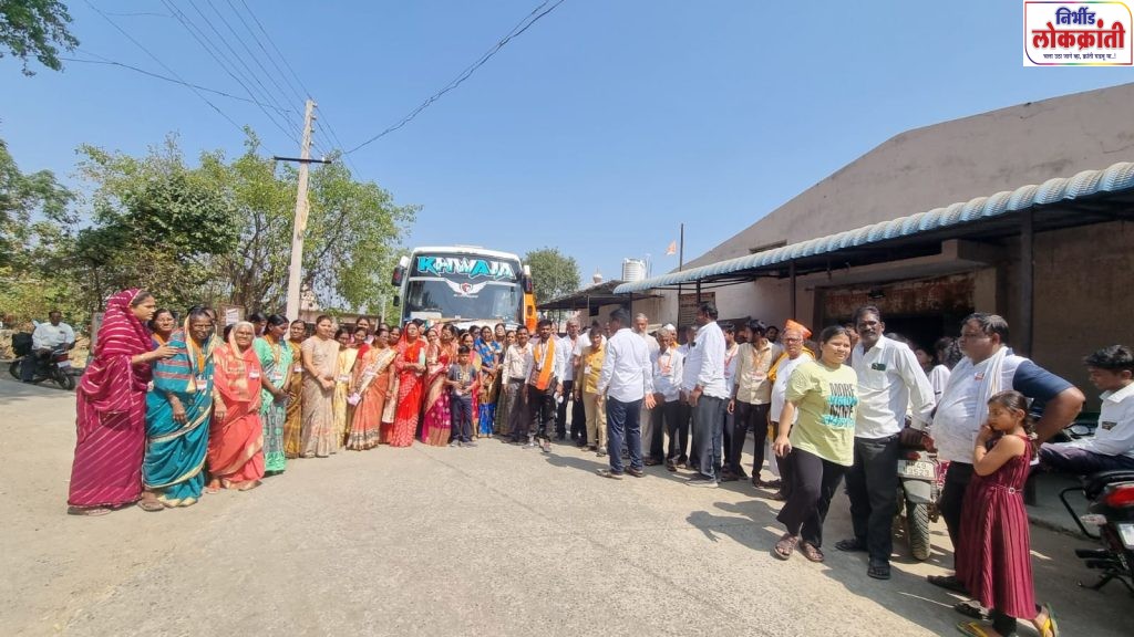 गिरड येथील श्रीराम मंदिरातून ५८ रामभक्त अयोध्येला रवाना : पुरातन श्रीराम मंदिराचा पुढाकार: आमदार समिर कुणावार यांनी दिल्या शुभेच्छा