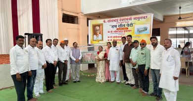 समुद्रपूर भूषण कै. शांताबाई देवरावजी जामुनकर यांच्या स्मृतीप्रीत्यर्थ शवशीतपेटीचे लोकार्पण
