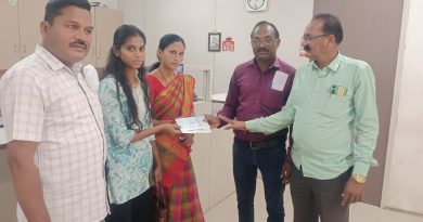 गिमाटेक्स वणी युनिटच्या कामगारांकडून मृत सहकाऱ्याच्या कुटुंबाला आर्थिक मदत