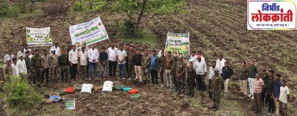 वन्यजीवांच्या संवर्धनासाठी १० हेक्टरवर गवत कुरण लागवड,    गिरड व्याघ्र सफारी प्रकल्पात श्रमदानातून उपक्रम